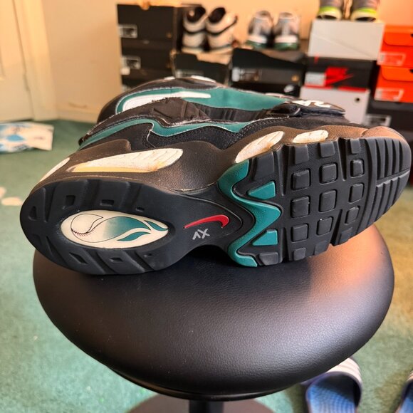 Nike - Air Griffey Max - Black/Multi-Color-Fresh Water - Size 8.5 - Picture 7 of 9